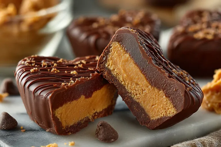 Plate of no bake peanut butter hearts shaped like hearts