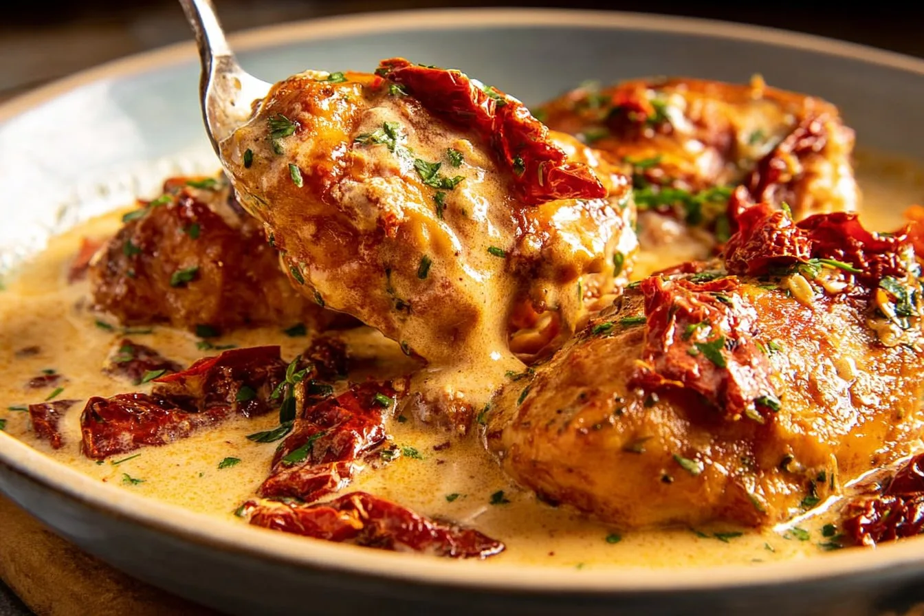 Creamy Sun-Dried Tomato Chicken