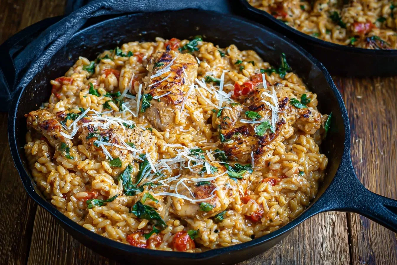 Marry Me Chicken Risoni Recipe | Simple Home Edit