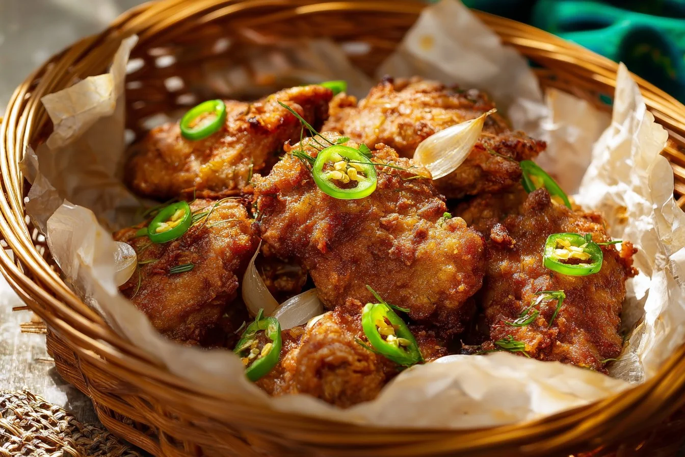 Salt and pepper pork chops seasoned to perfection