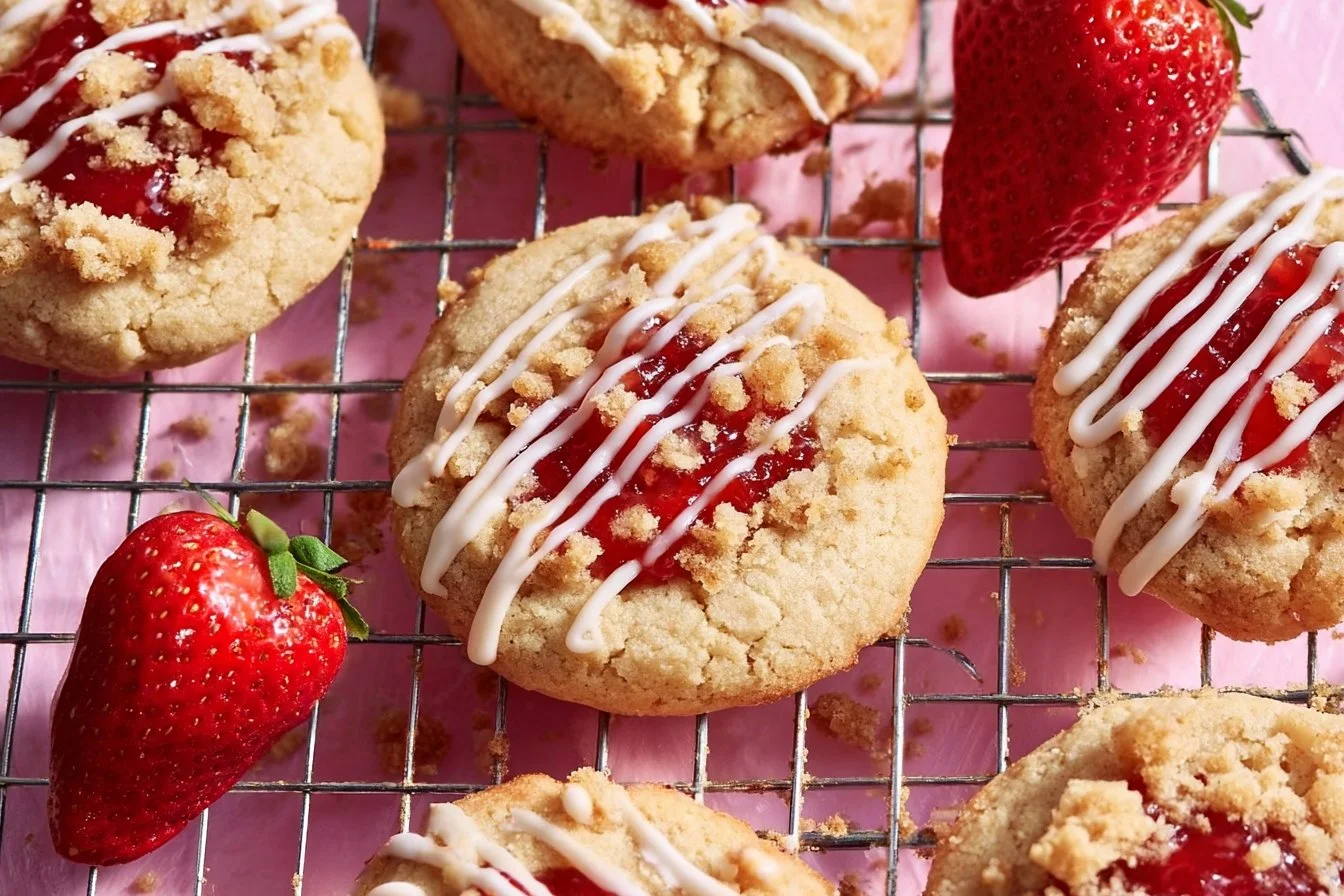 Strawberry Shortcake Cookies