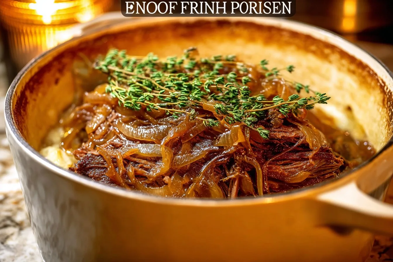Juicy French Onion Pot Roast