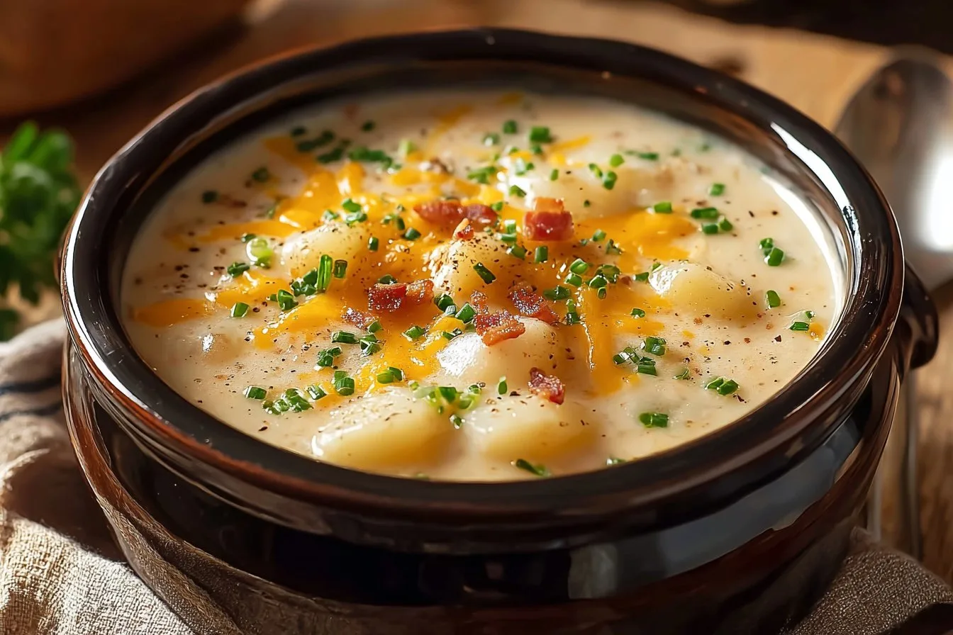Crock Pot Crack Potato Soup