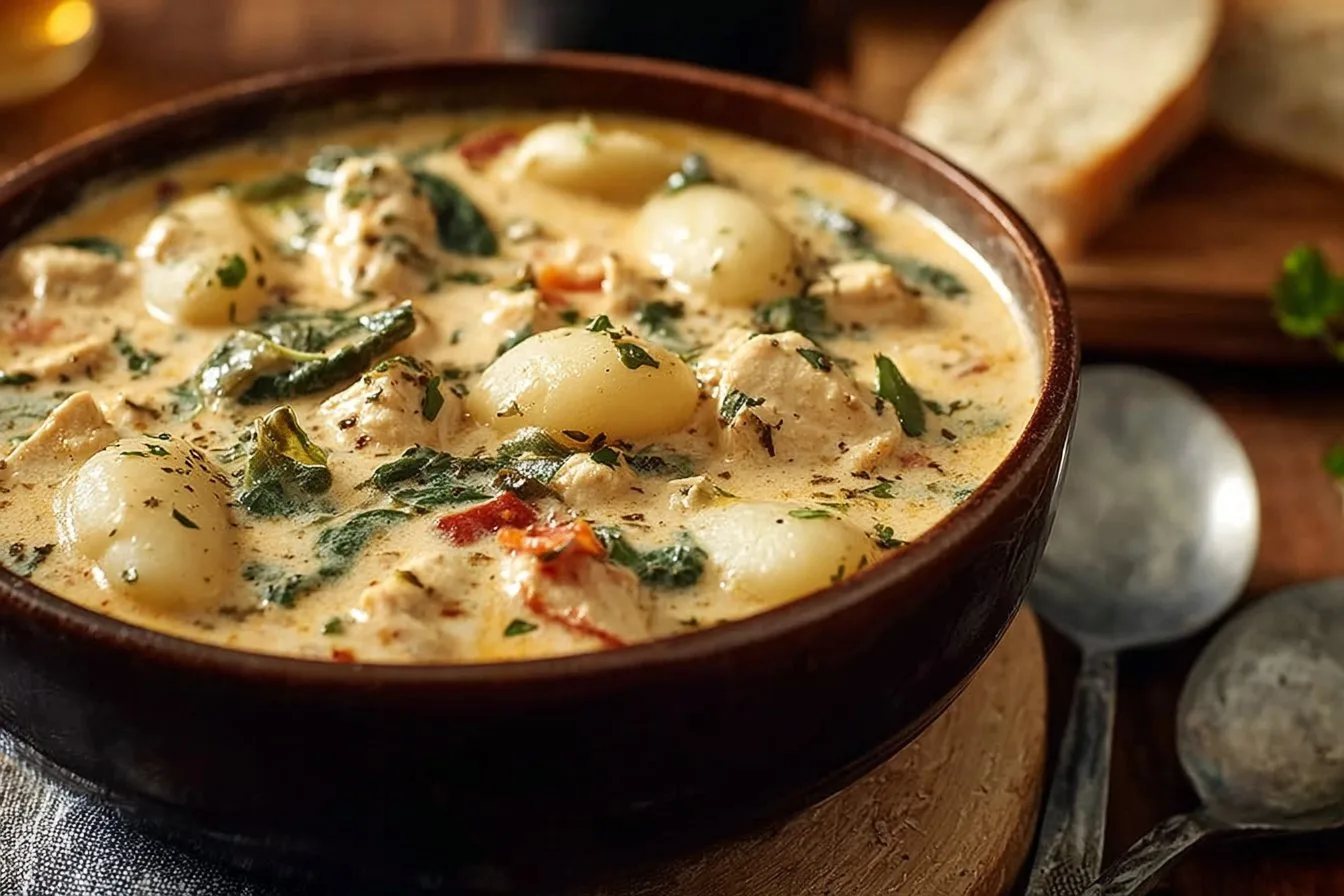 Marry Me Chicken Gnocchi Soup