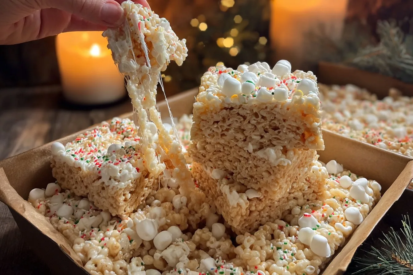 Sugar Cookie Rice Krispie Treats