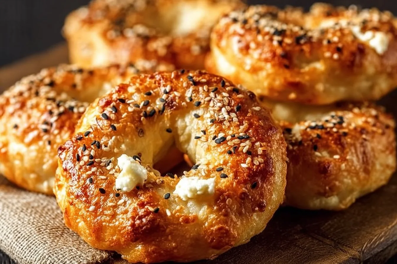 Greek Yogurt Bagels