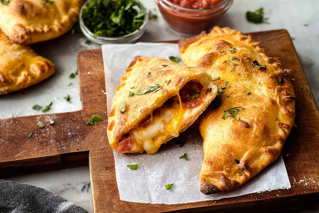 20-Minute Air Fryer Calzones Recipe
