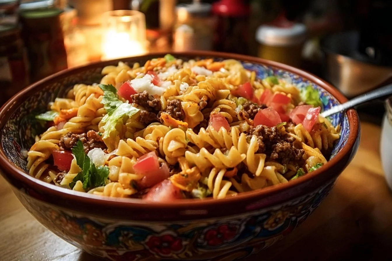 30-Minute Taco Pasta Salad