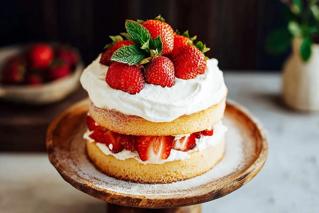 6 Inch Japanese Strawberry Shortcake