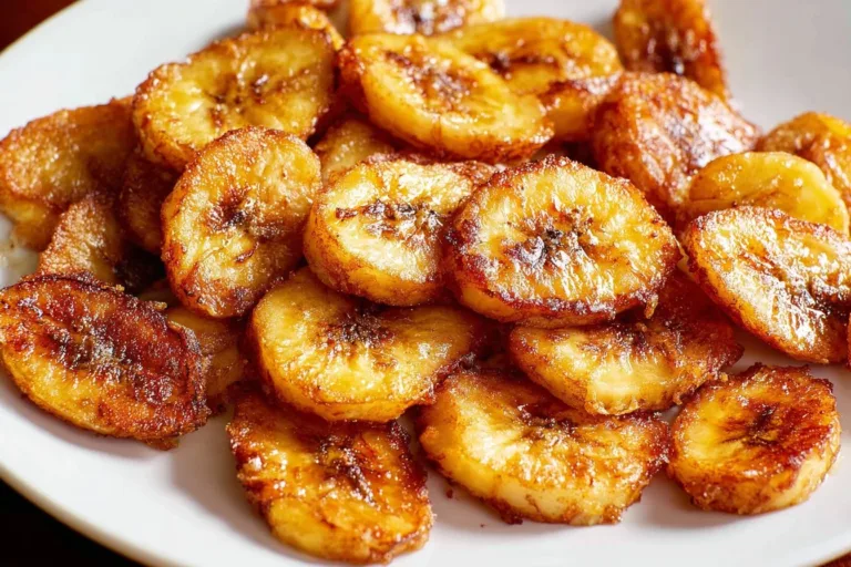Homemade air fryer banana chips for healthy snacking