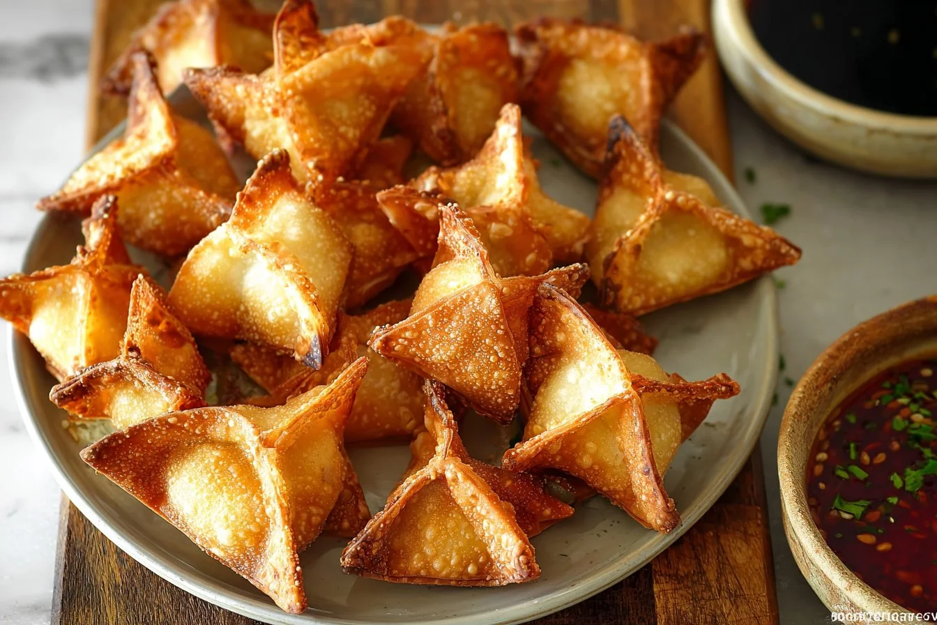 Air Fryer Cream Cheese Wontons