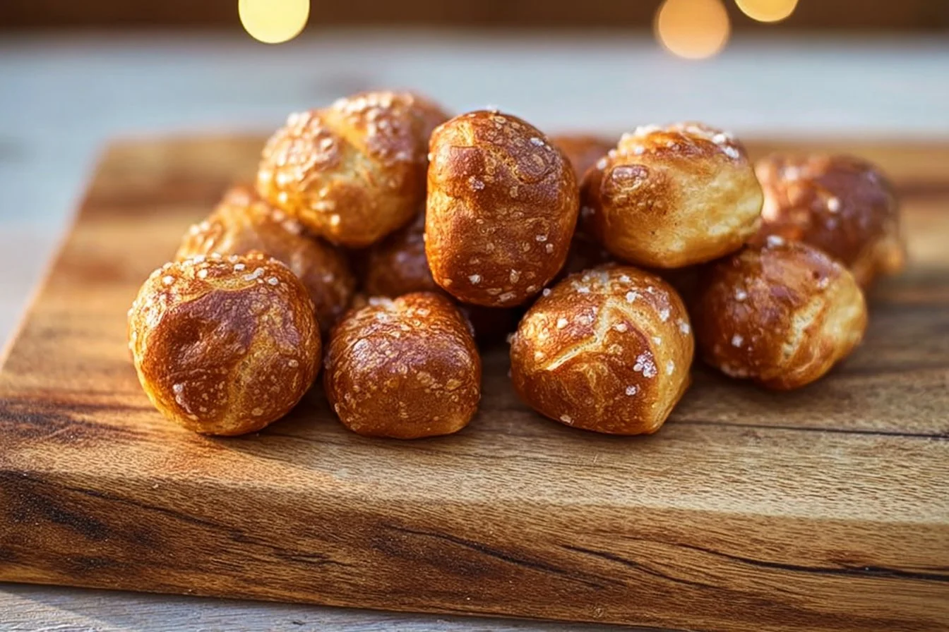 Air Fryer Pretzel Bites {Soft Pretzel Bites}