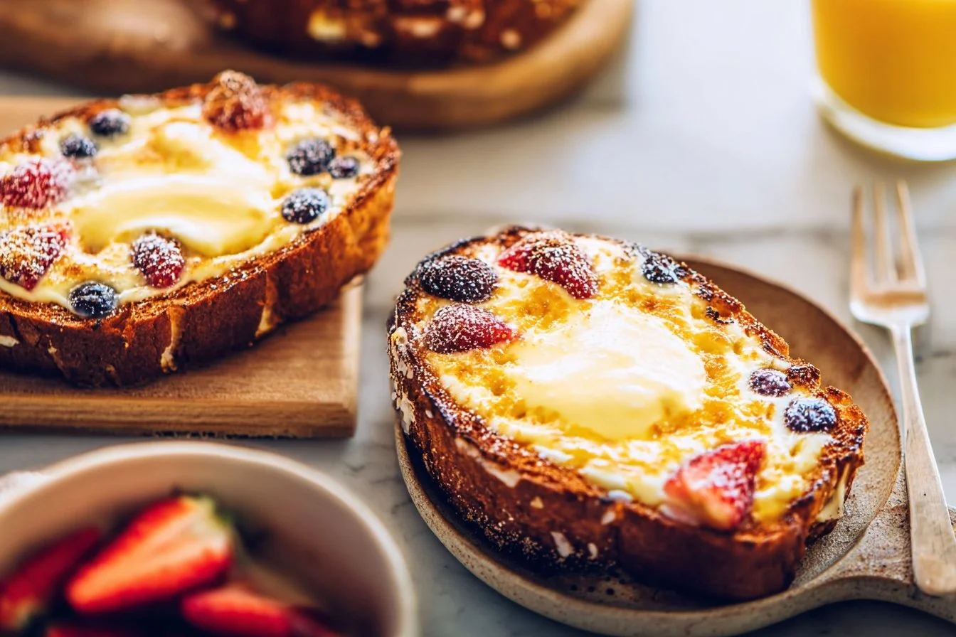 Air Fryer Yogurt Custard Toast