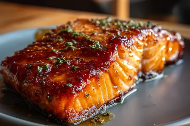 Delicious Texas Roadhouse Salmon served on a plate with fresh sides.