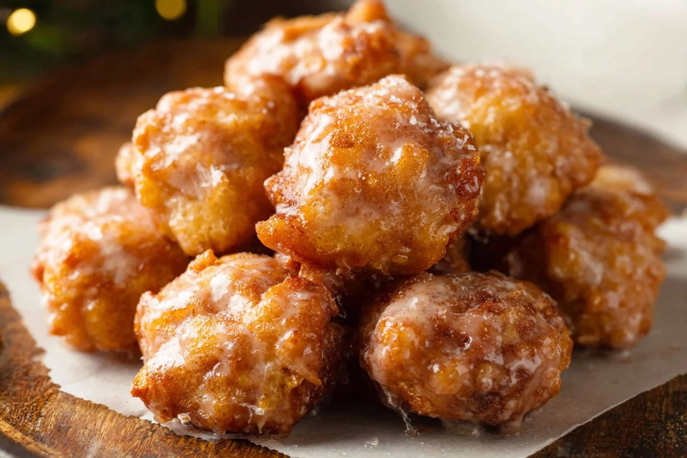 Apple Fritter Bites