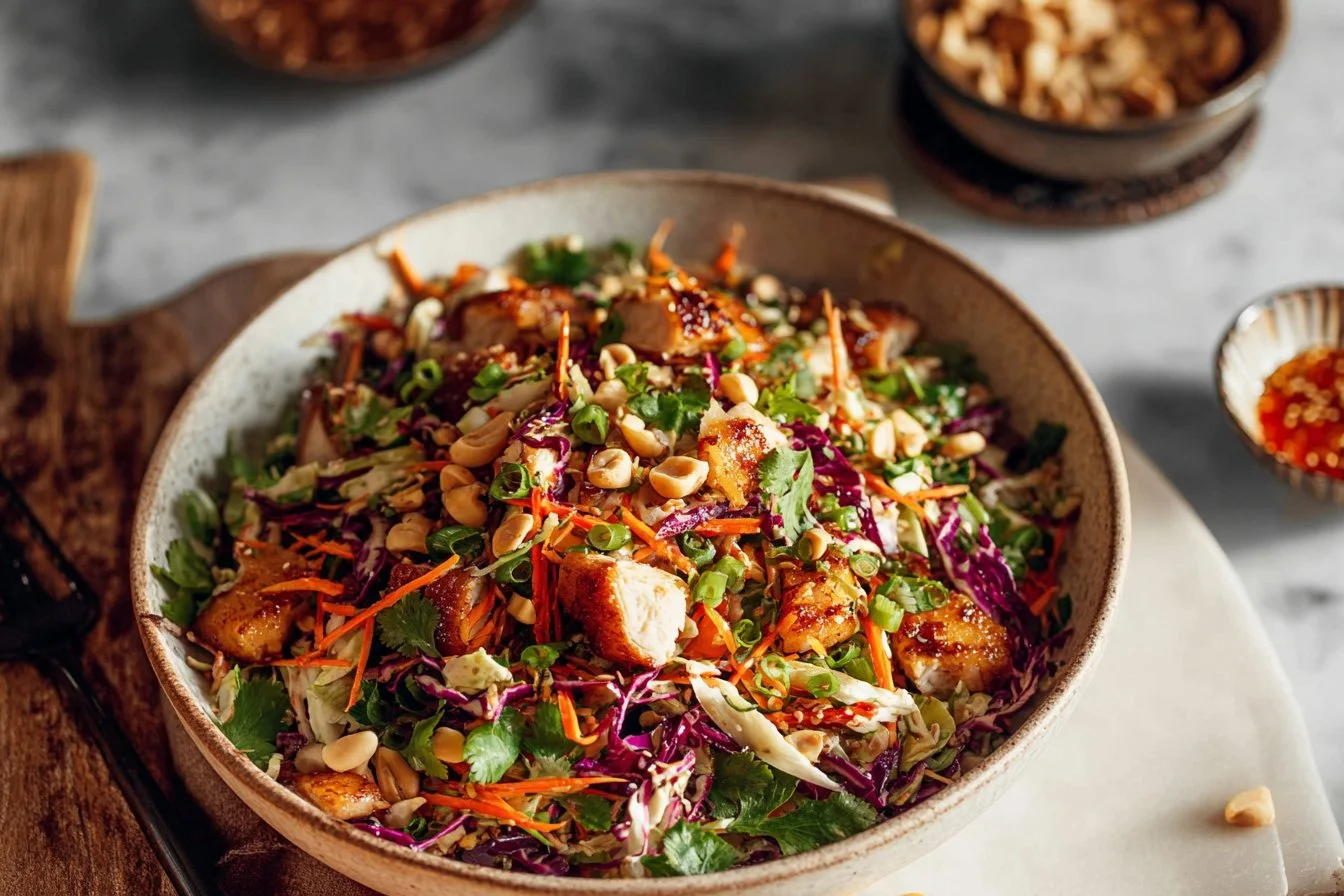 Asian Chicken Crunch Salad