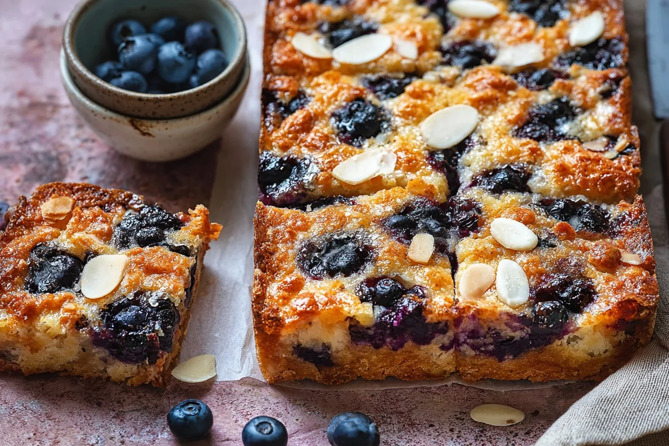 Blueberry Cottage Cheese Breakfast Bake