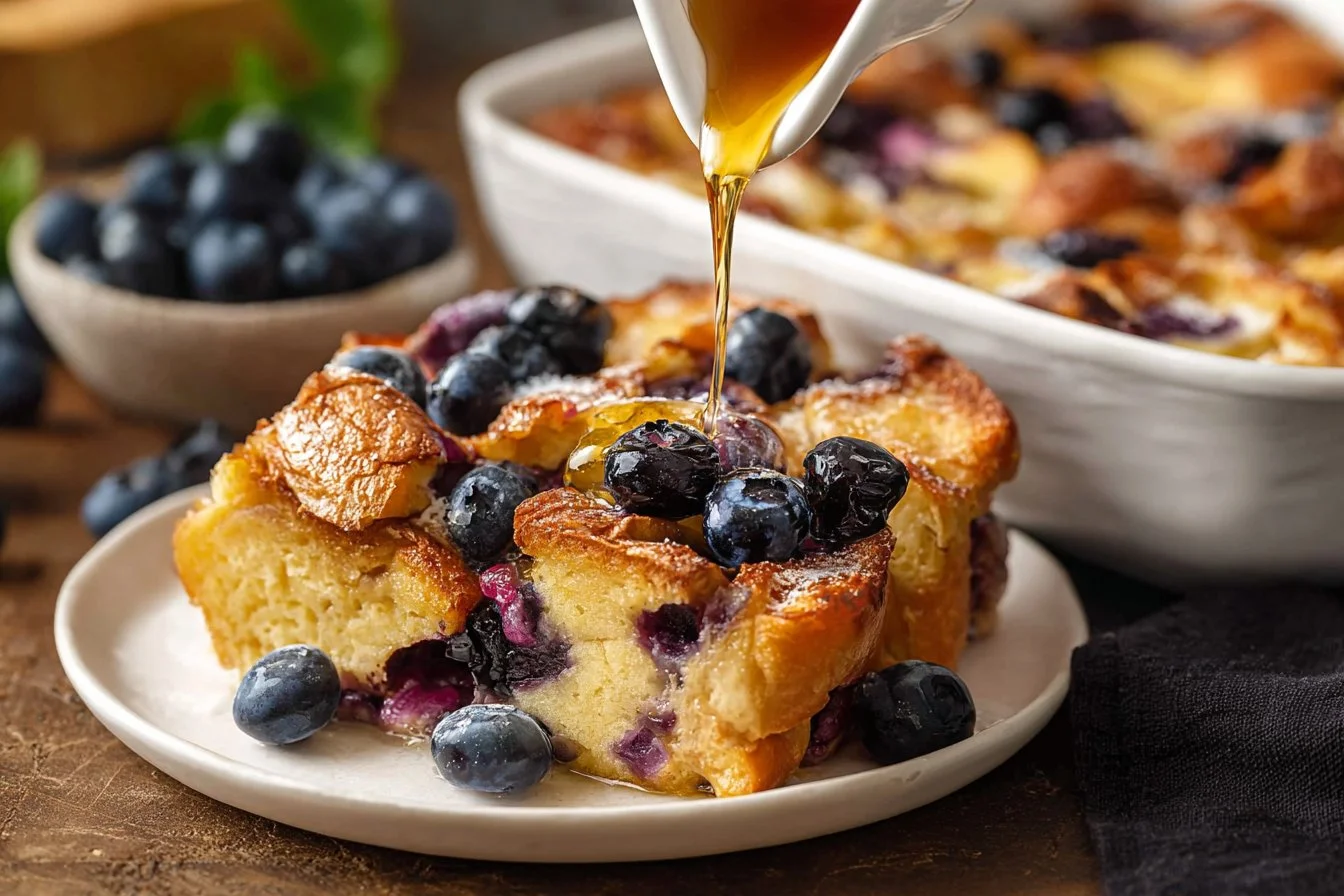 Blueberry French Toast Casserole
