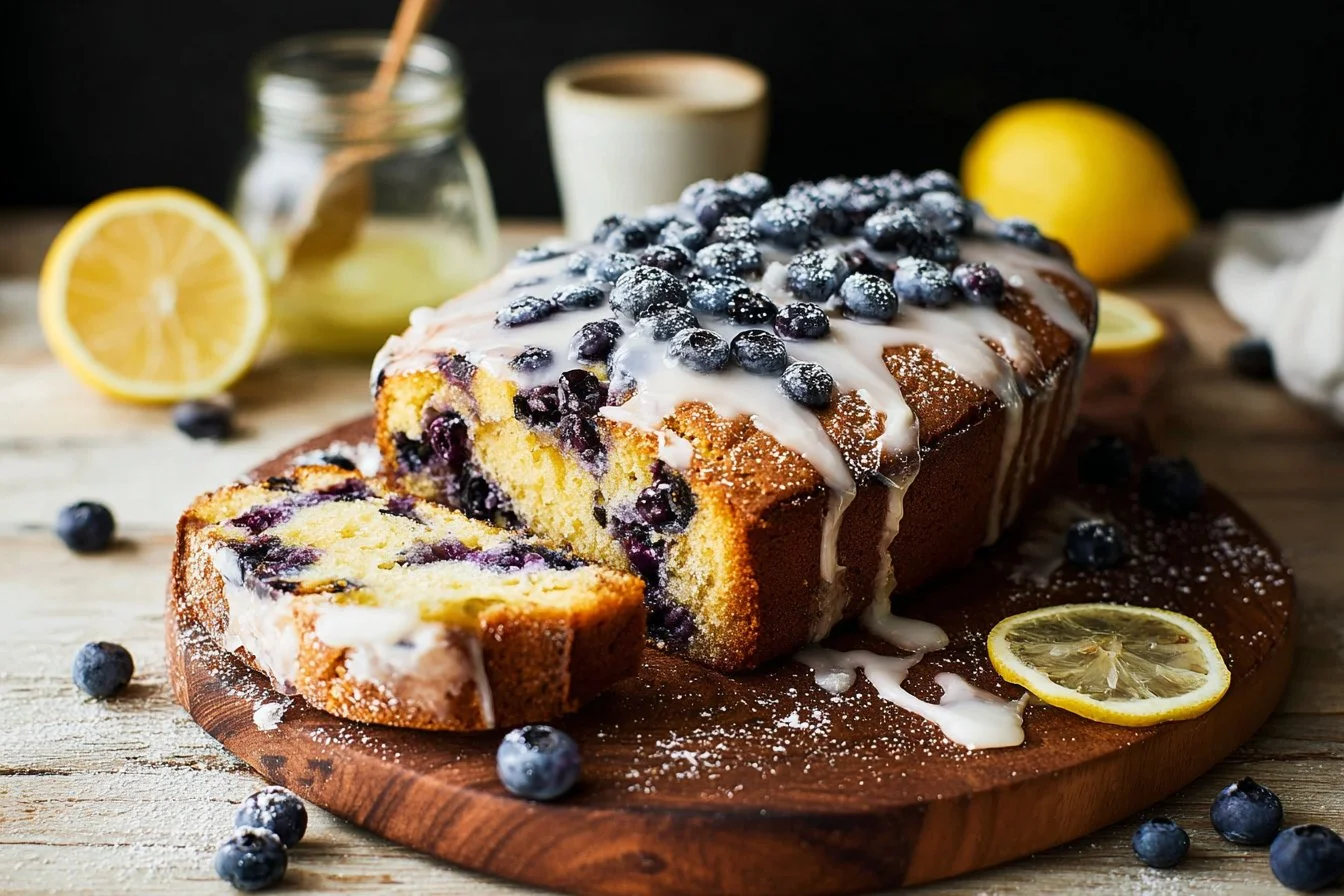 Blueberry Lemon Olive Oil Cake