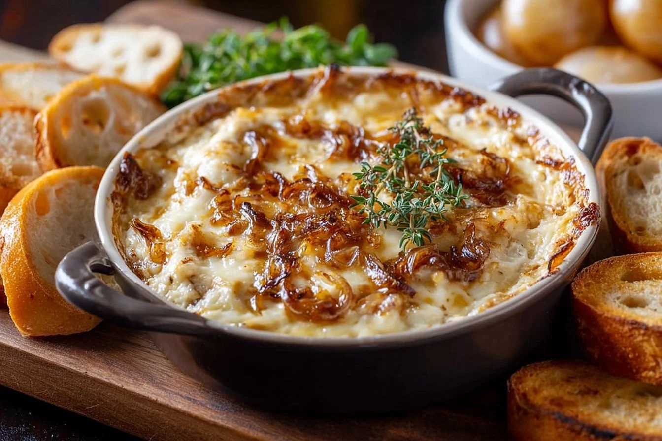 Caramelized Onion and Gruyere Dip