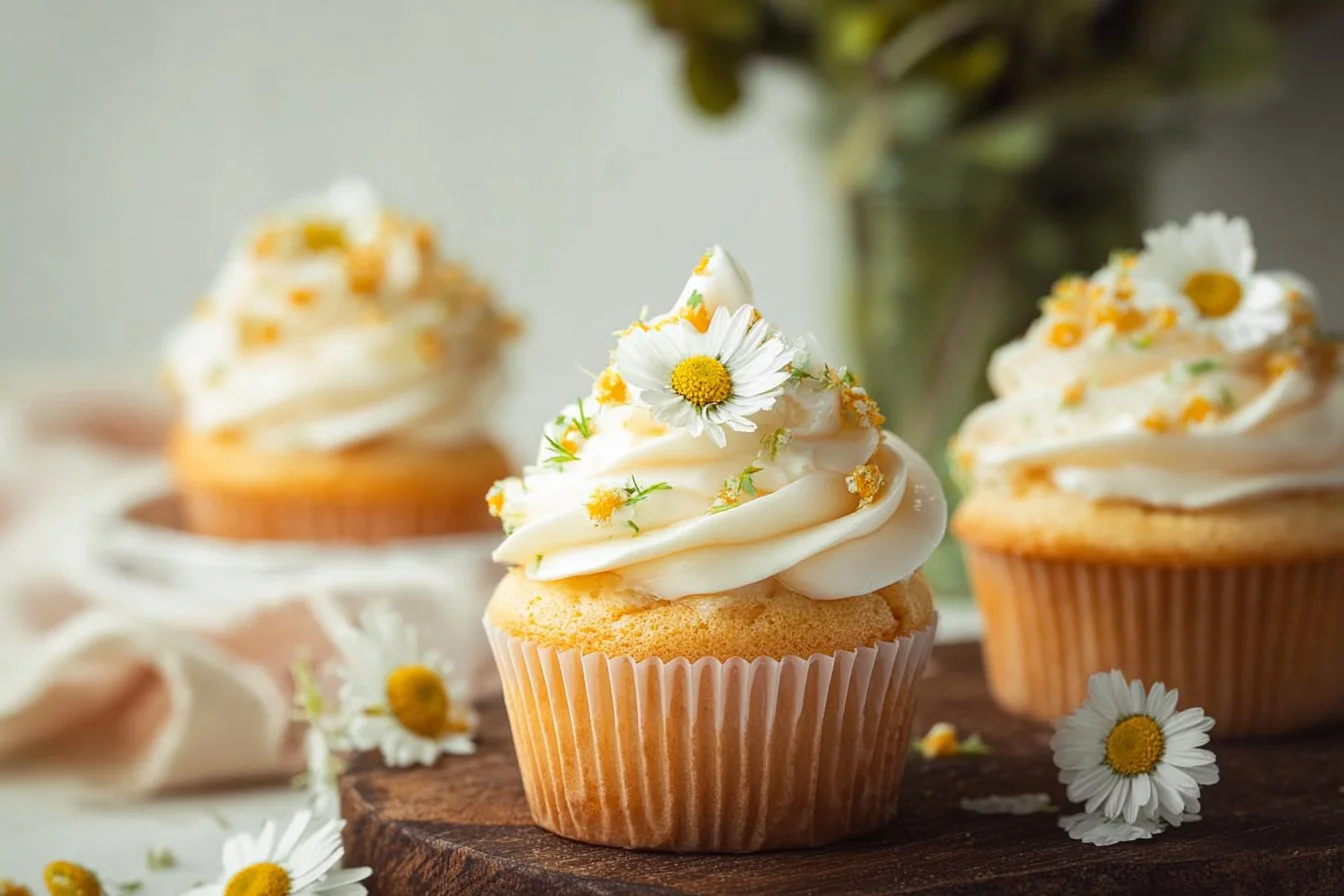 Chamomile Cupcakes