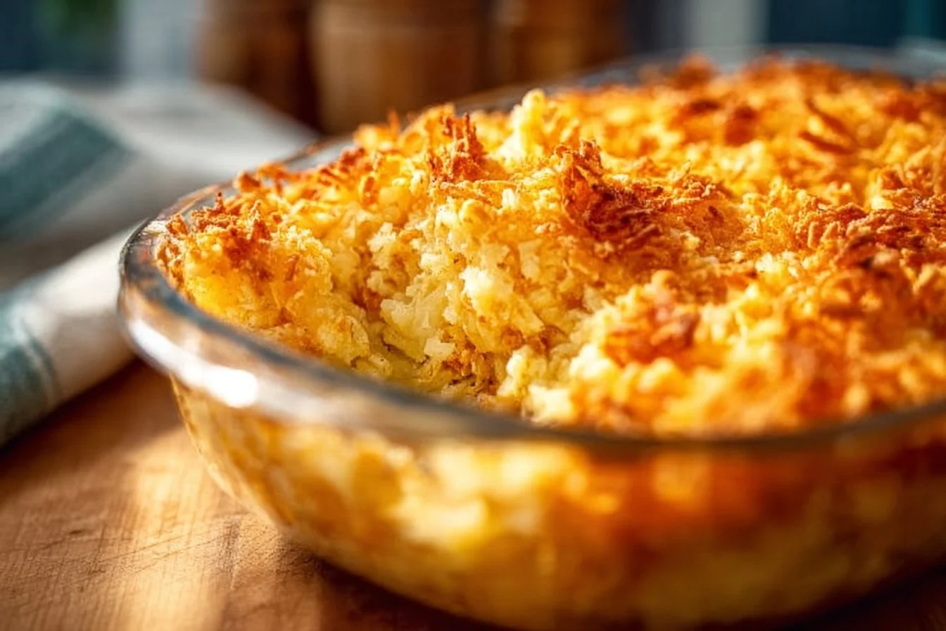Cheesy Hash Brown Casserole (Funeral Potatoes)