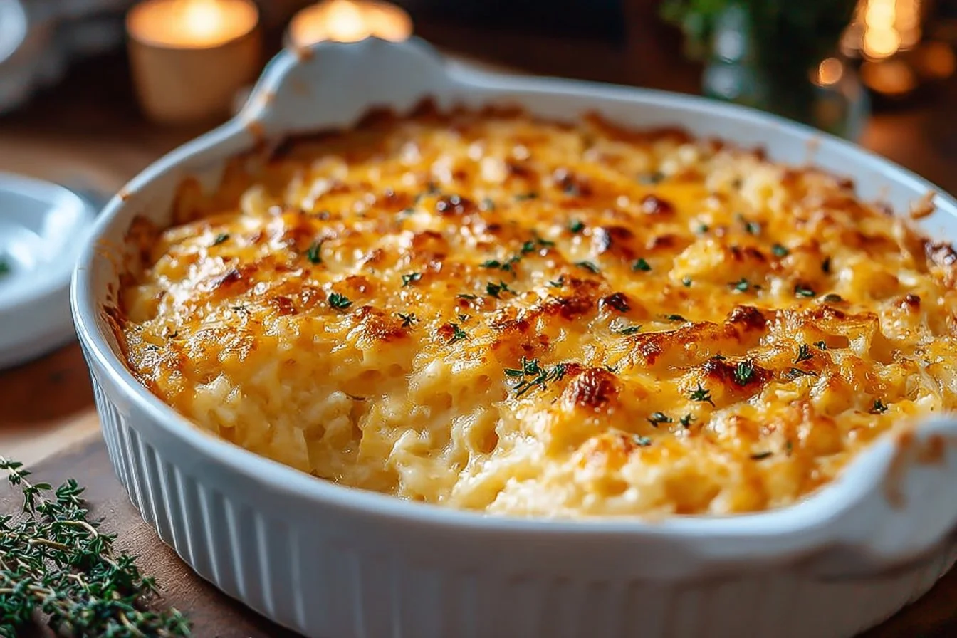 Cheesy Hashbrown Potato Casserole