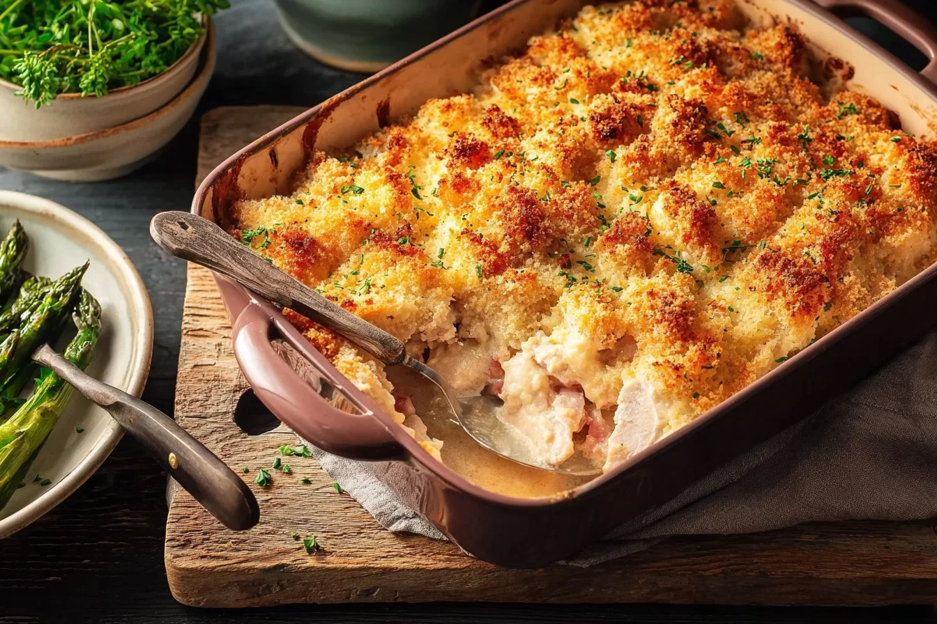 Chicken Cordon Bleu Casserole
