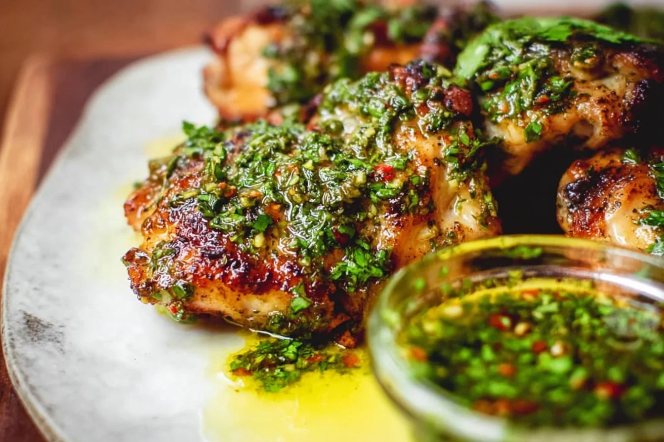 Chimichurri Chicken Thighs