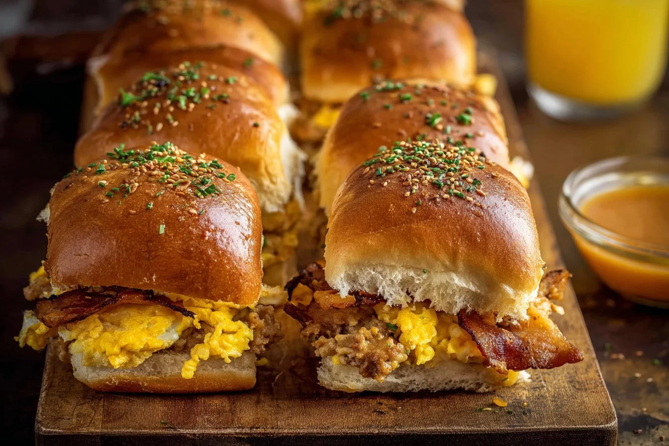 Cowboy Breakfast Sliders