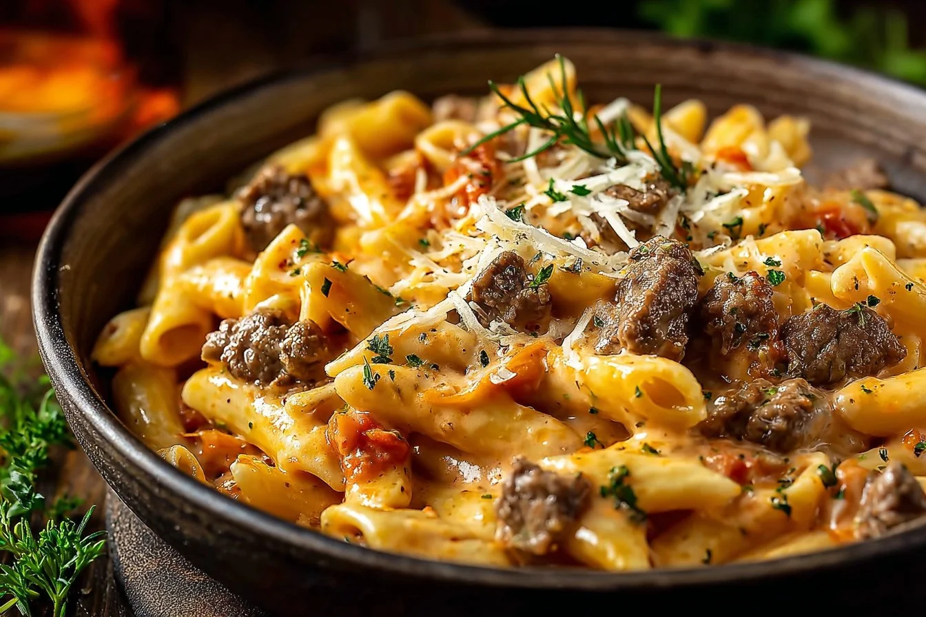 Creamy Beef Pasta