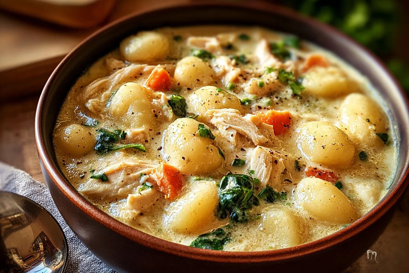 Creamy Chicken Gnocchi Soup
