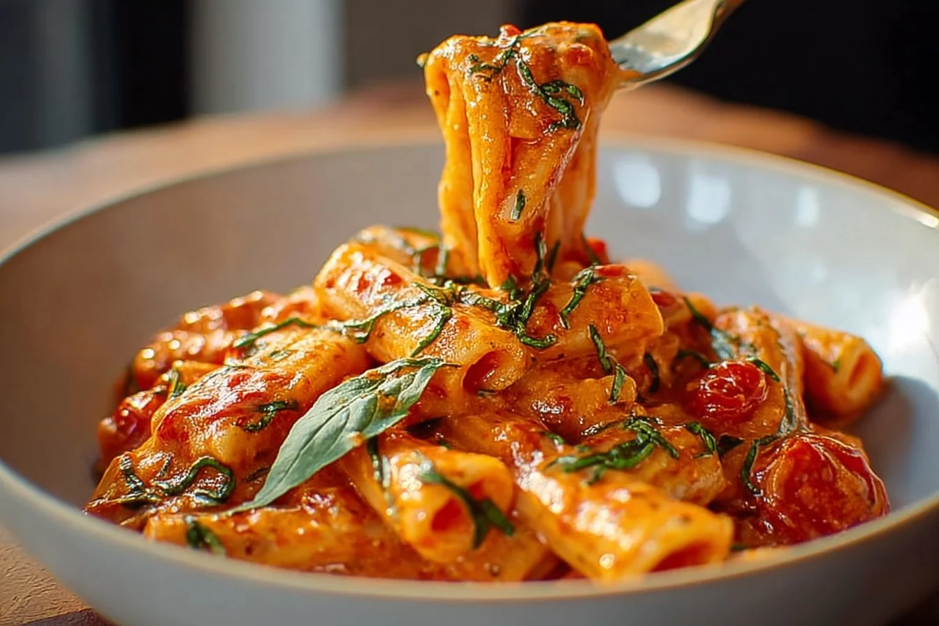 Creamy Tomato Garlic Pasta