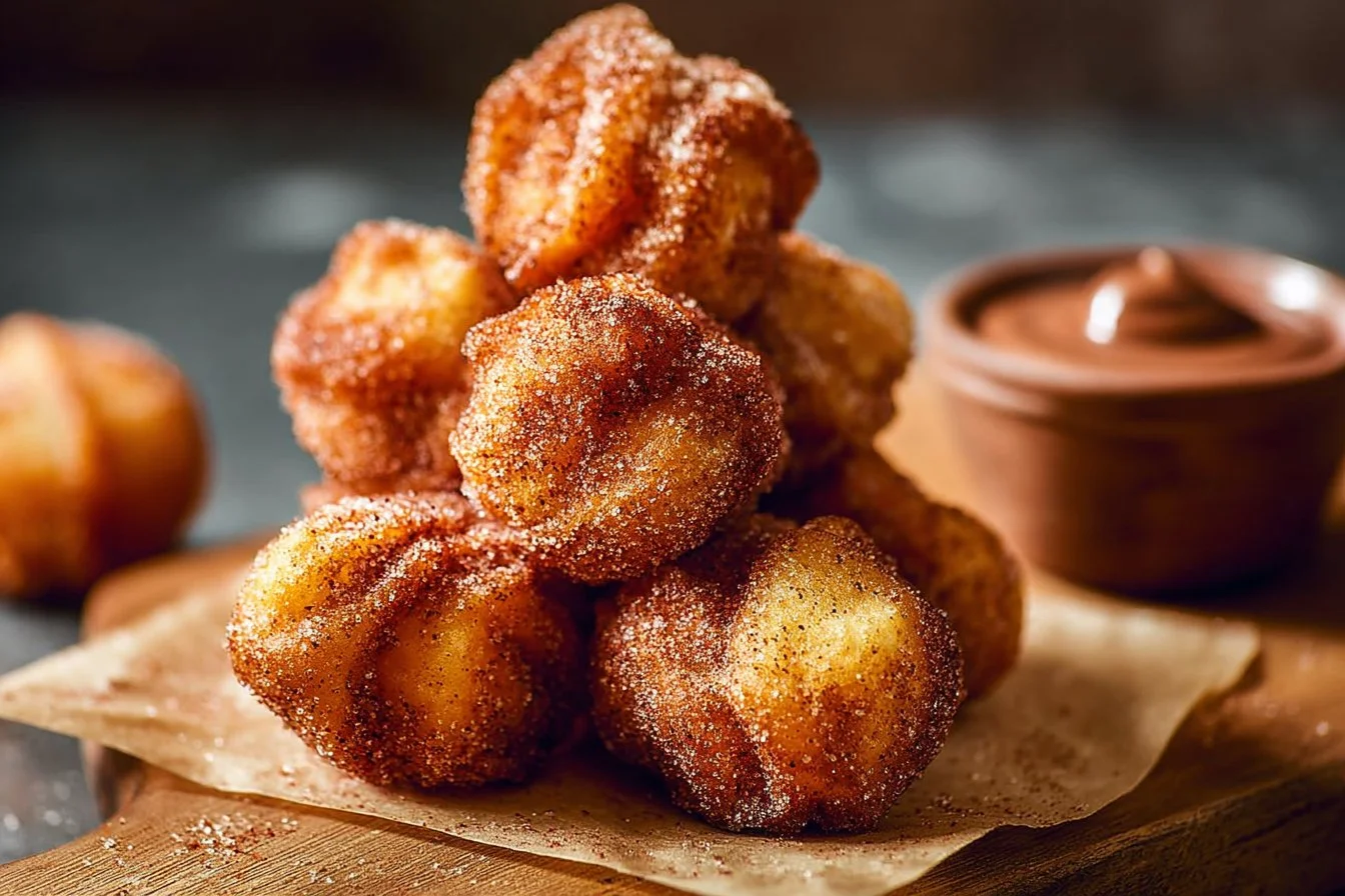 Crispy Air Fryer Churro Bites