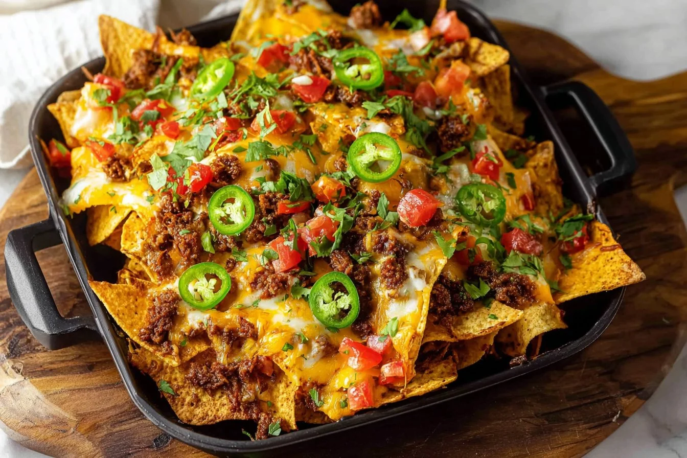 Crispy Air Fryer Nachos