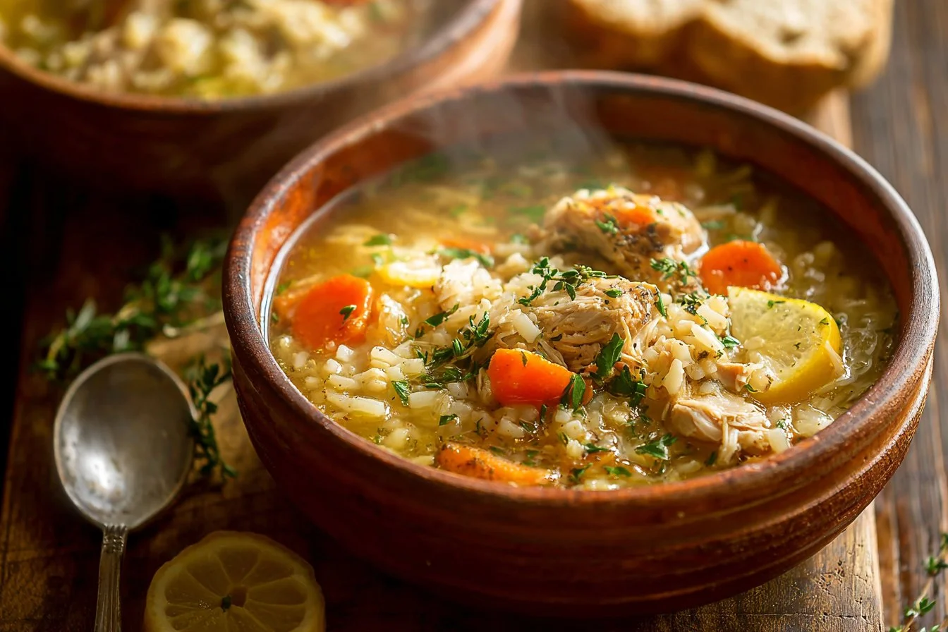 Crock Pot Chicken and Rice Soup