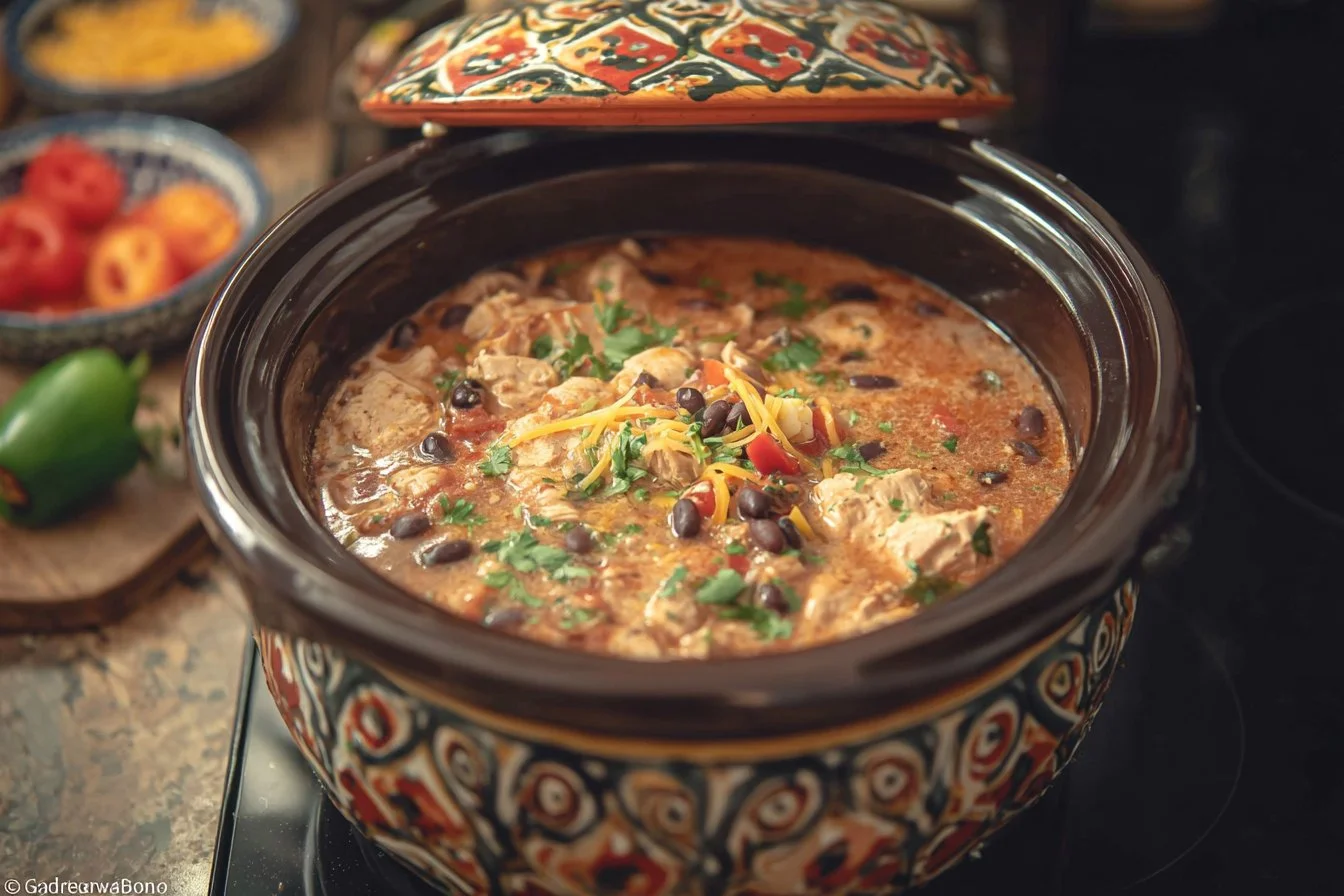 Crock Pot Fiesta Chicken