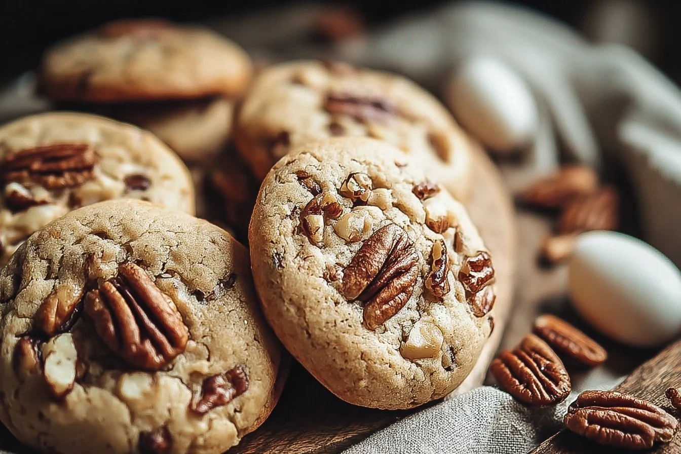 Easy Butter Pecan Cookies Recipe
