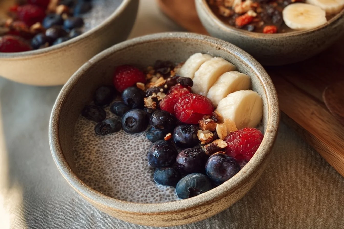 Easy Chia Pudding Bowls