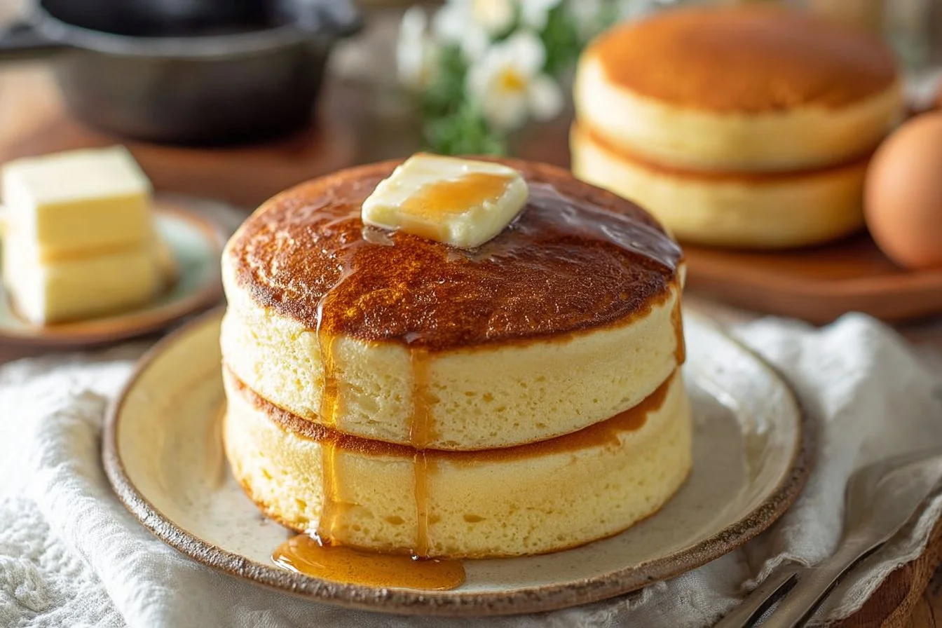 Easy Japanese Souffle Pancakes