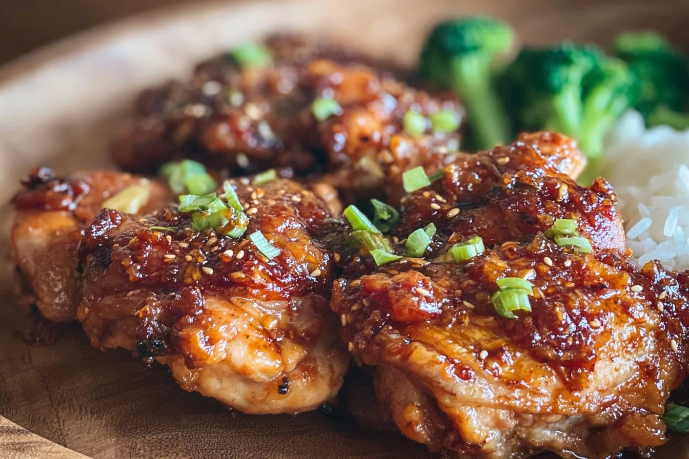 Easy Soy Garlic Chicken Thighs