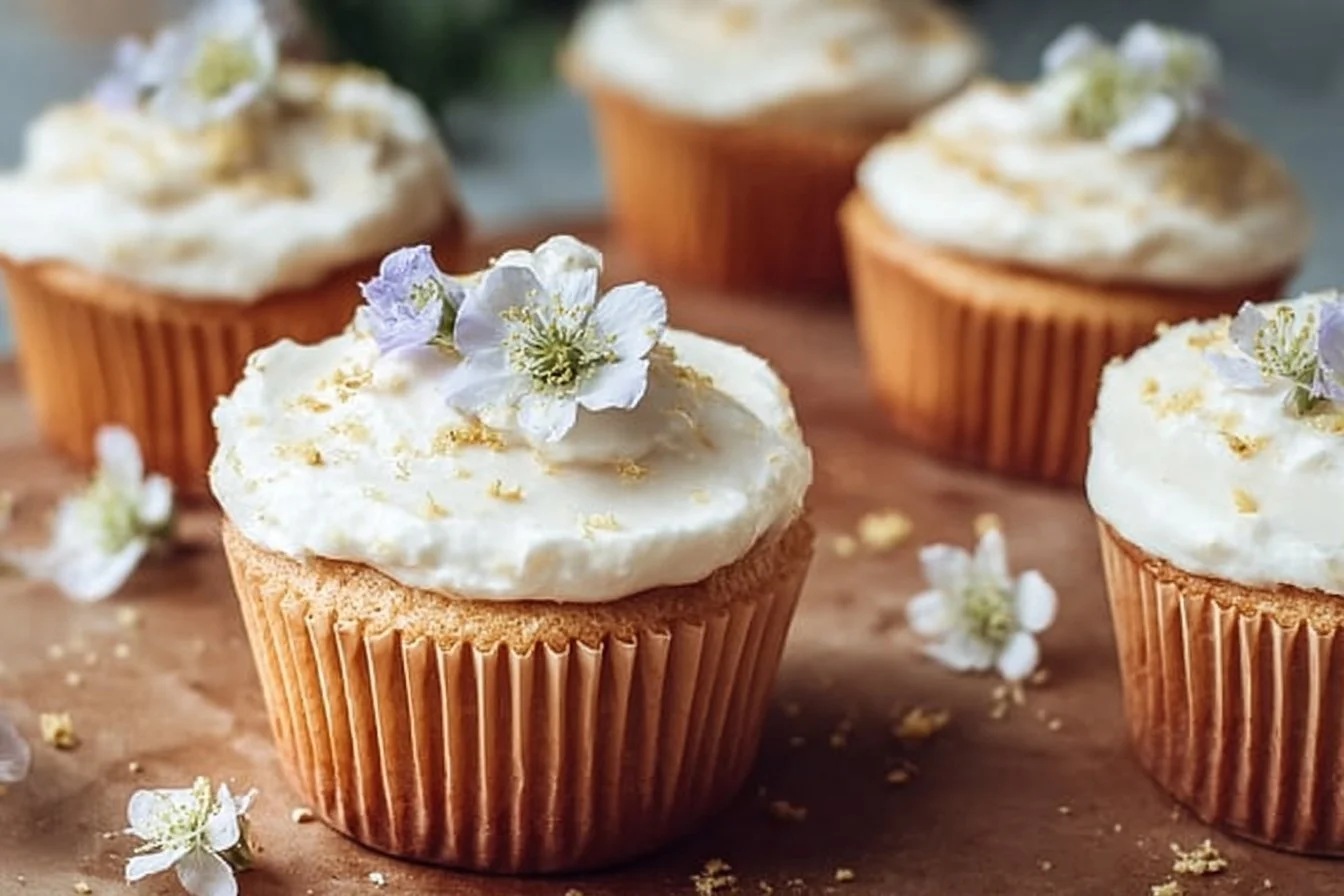 Elderflower Cupcakes