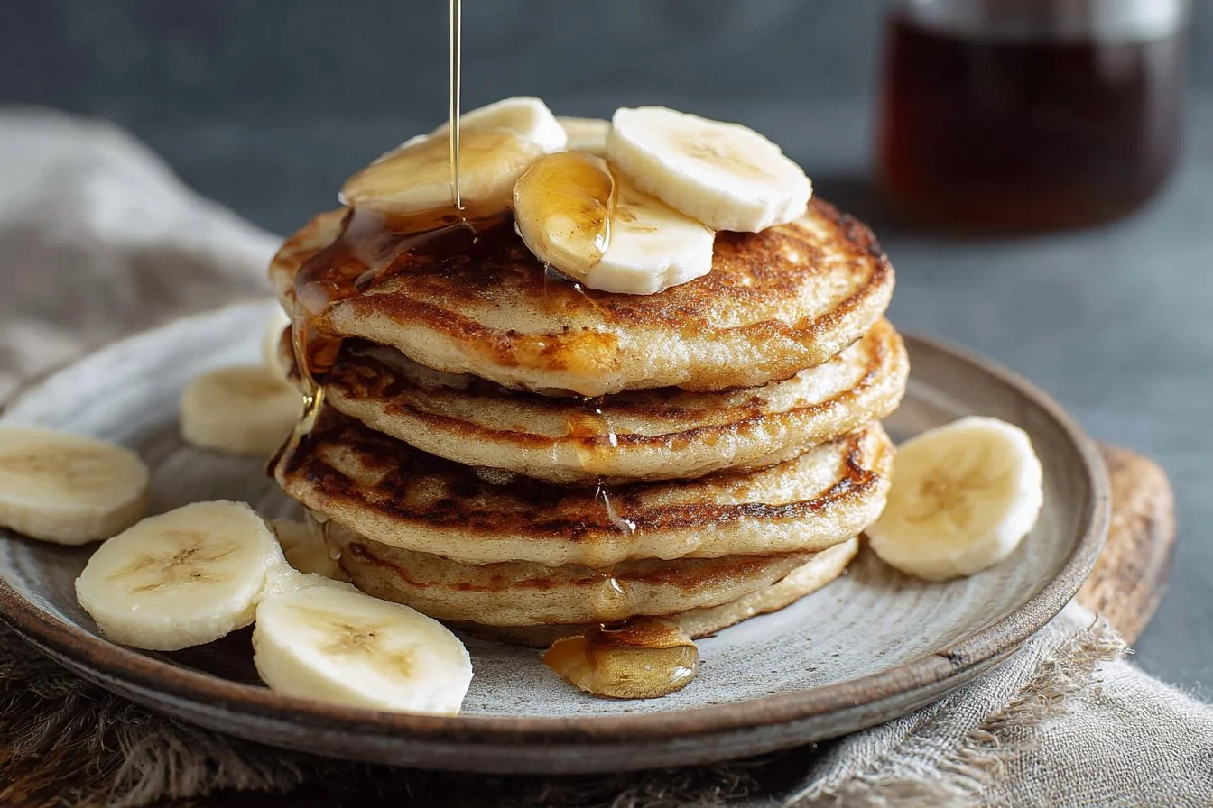 Fluffy Banana Pancakes