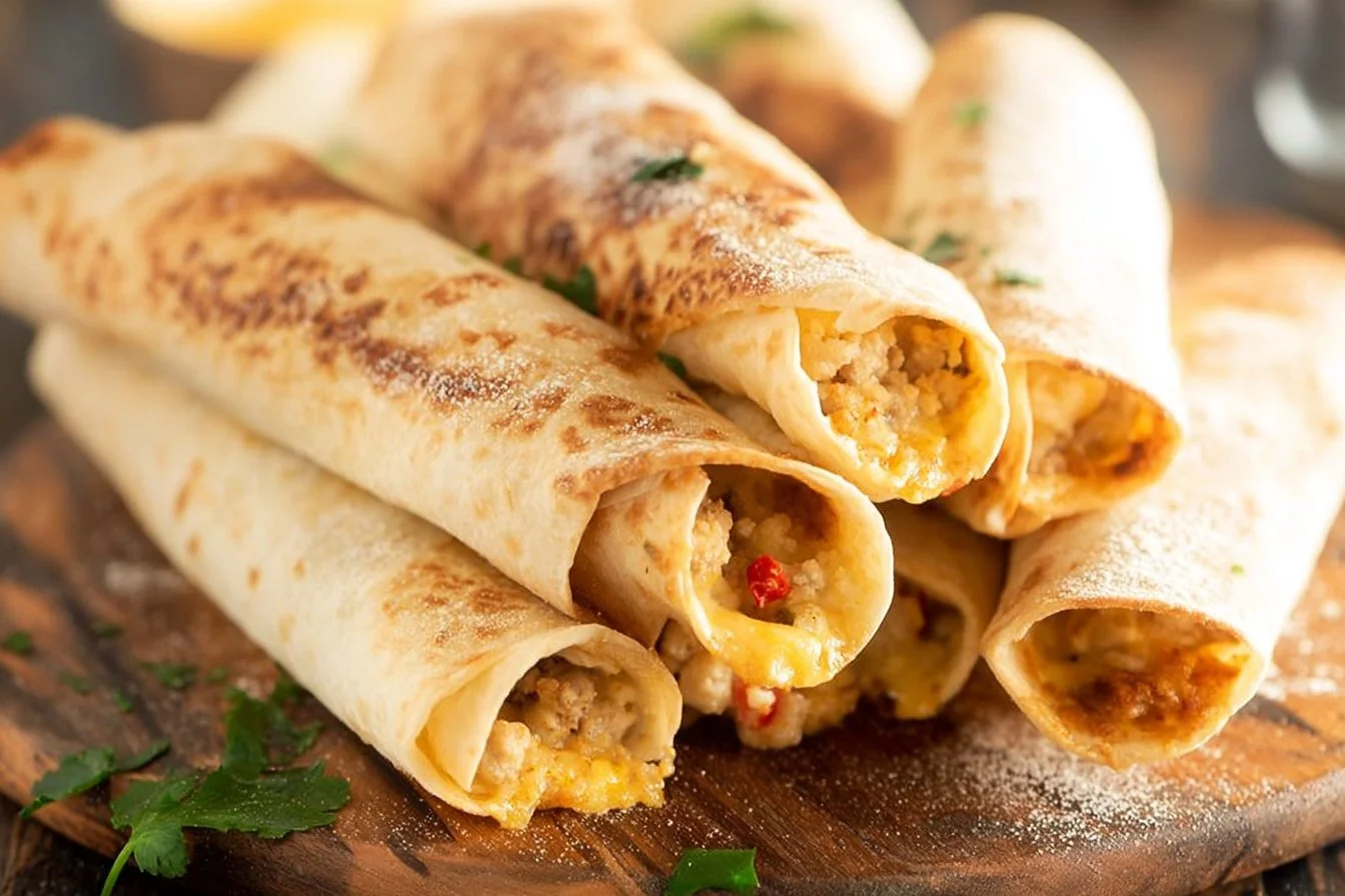 Freezer Friendly Breakfast Taquitos