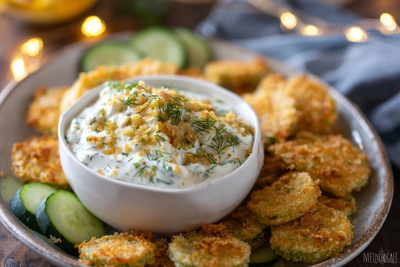 Fried Pickle and Ranch Dip