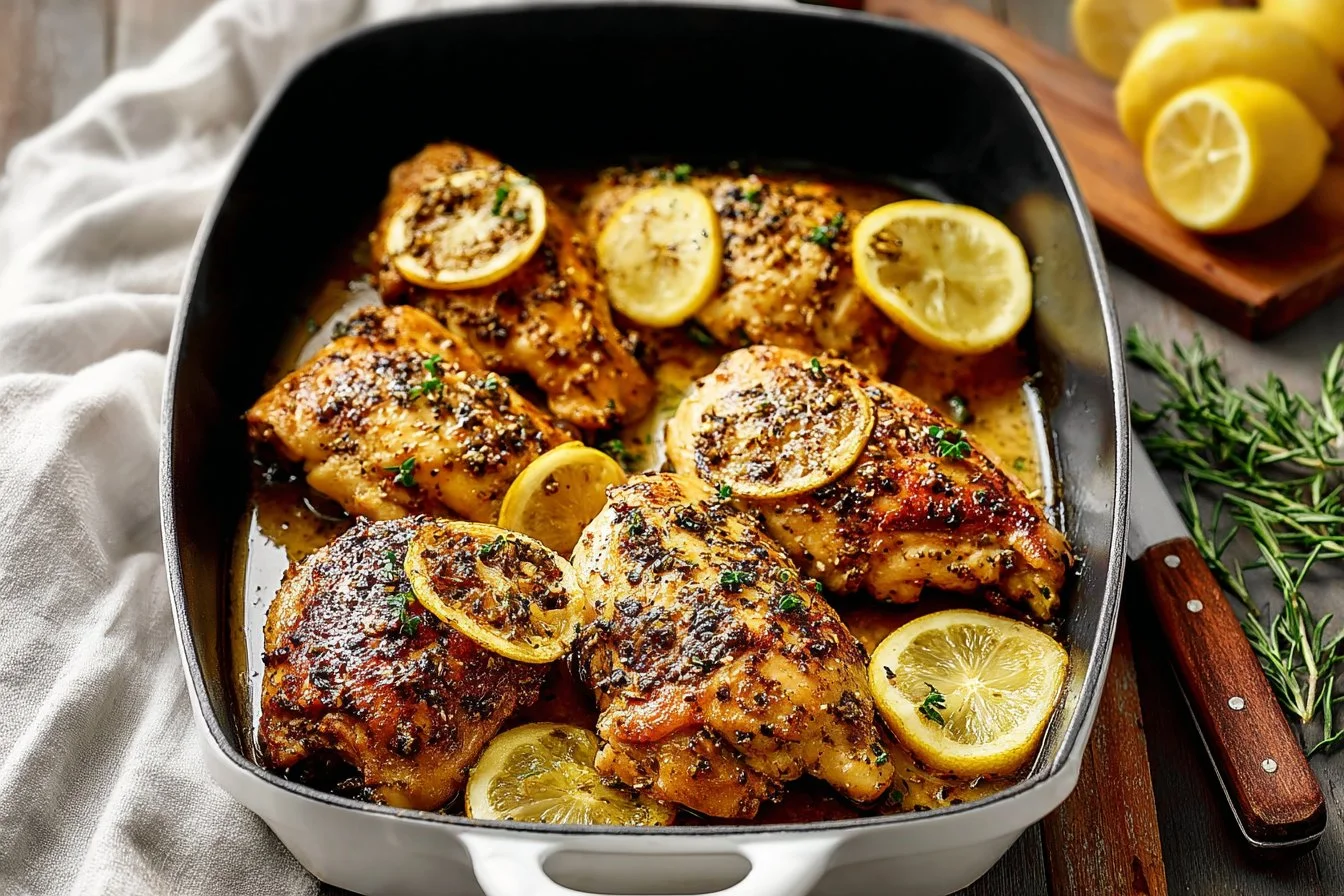 GREEK LEMON CHICKEN
