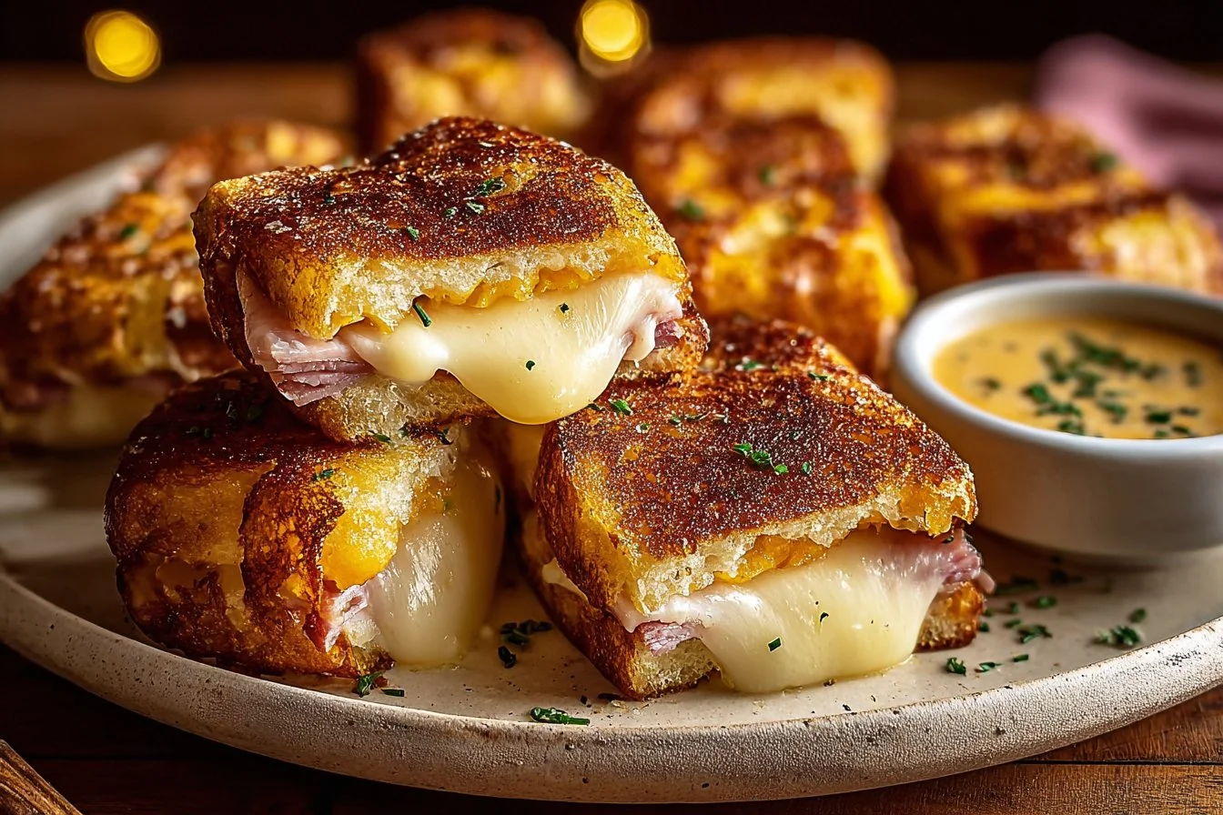 Hawaiian Roll Grilled Cheese