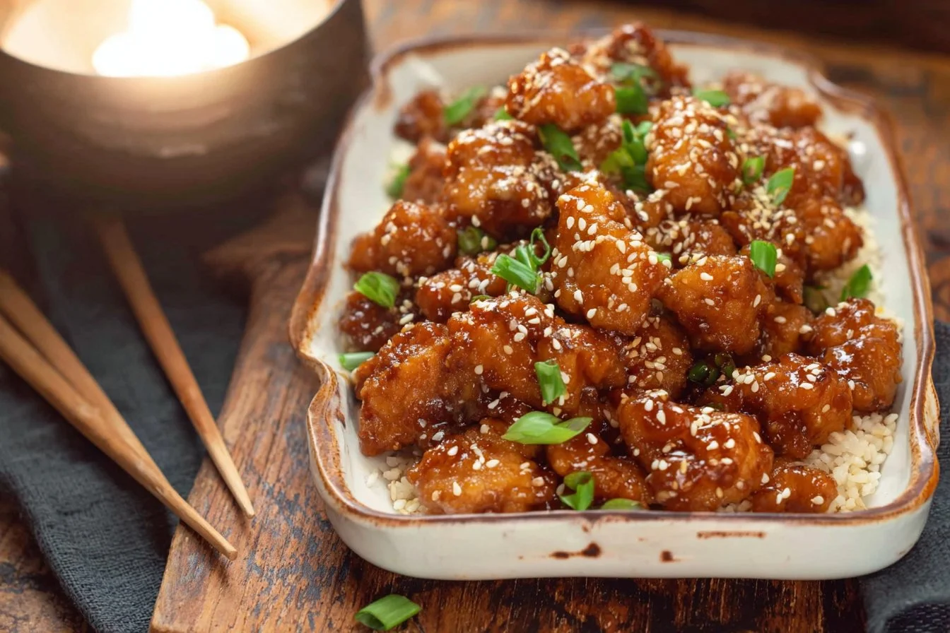 Healthy Sesame Chicken