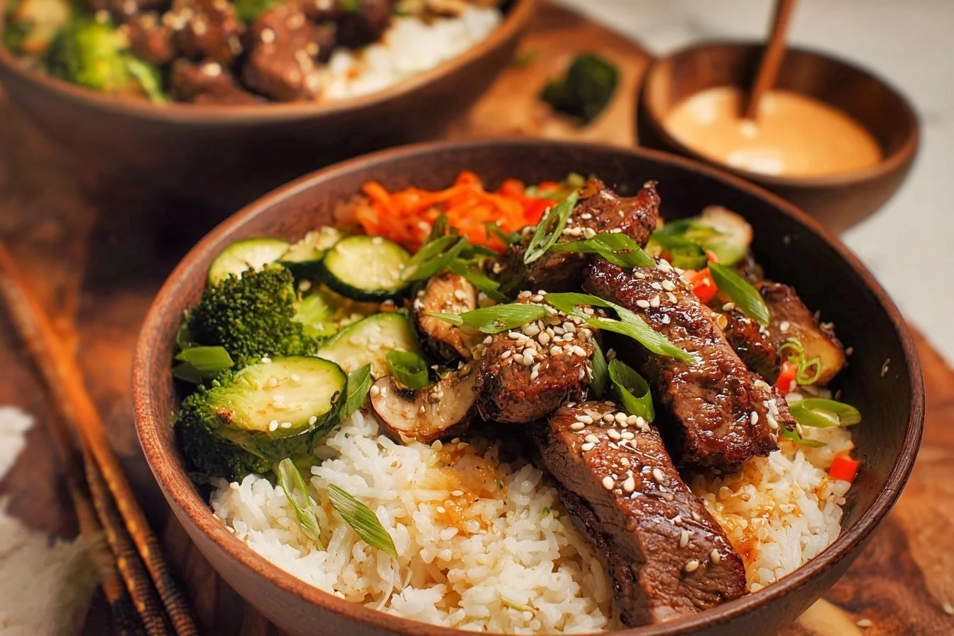 Hibachi Steak Bowls