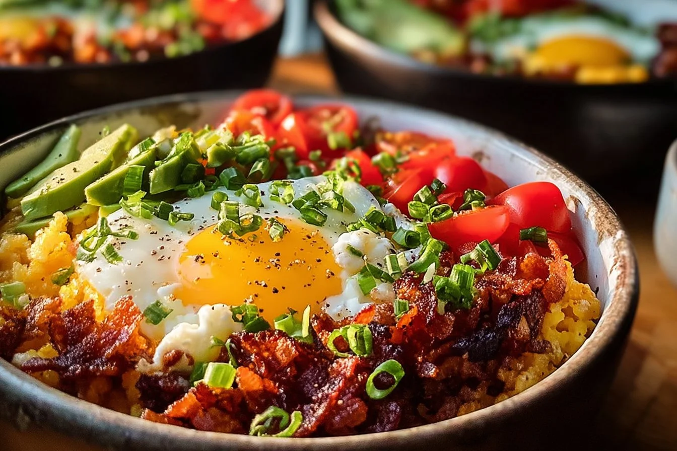 High Protein Breakfast Bowls